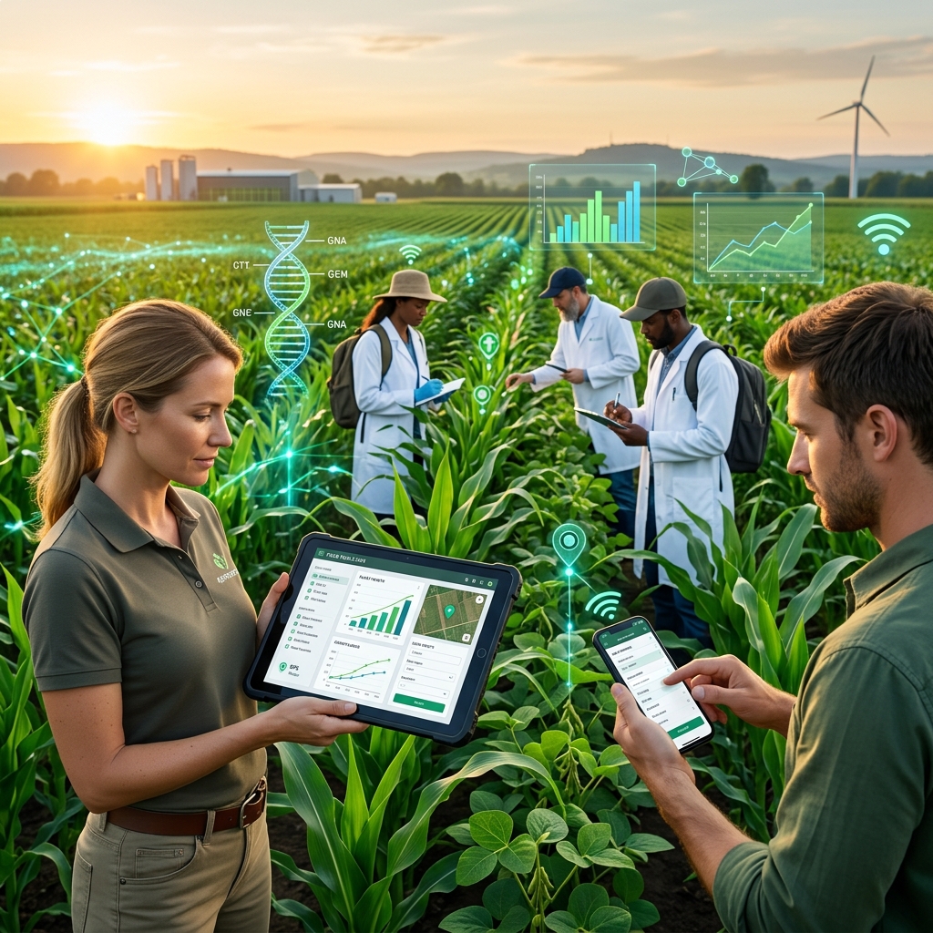 Agritech SaaS: Digital Transformation for Global Seed Research